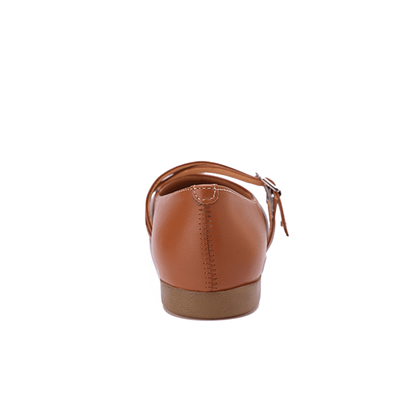 Double-Strap Ballet Flats