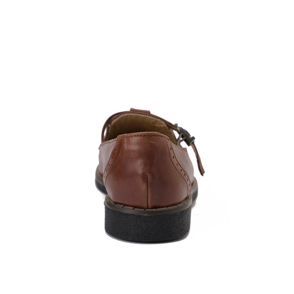 Leather Retro Flats
