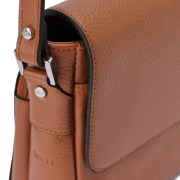 Alina – Multi-Pocket Leather Crossbody Bag