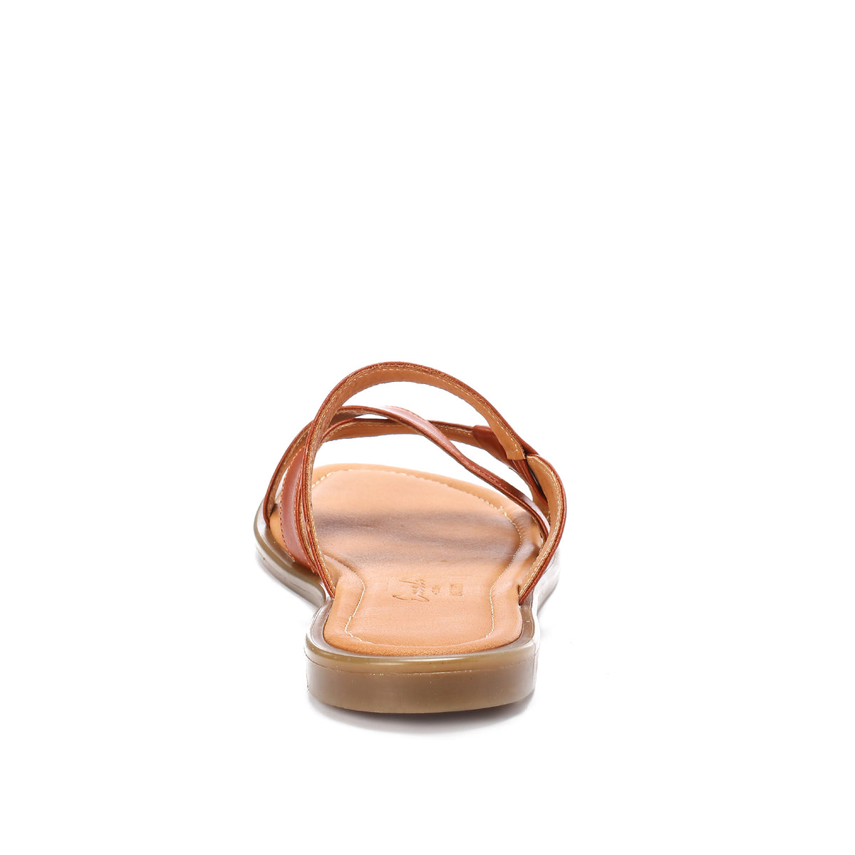 Multi-Strapped Leather Slippers