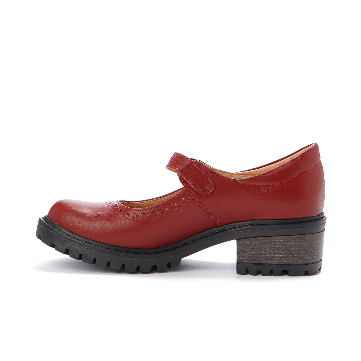 Leather Mary Jane Casual Pumps