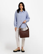 Layali – Medium-Sized Leather Tote Bag