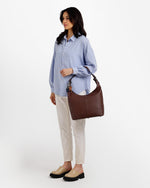 Layali – Medium-Sized Leather Tote Bag