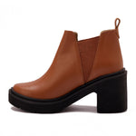 Leather Heeled Ankle Boots