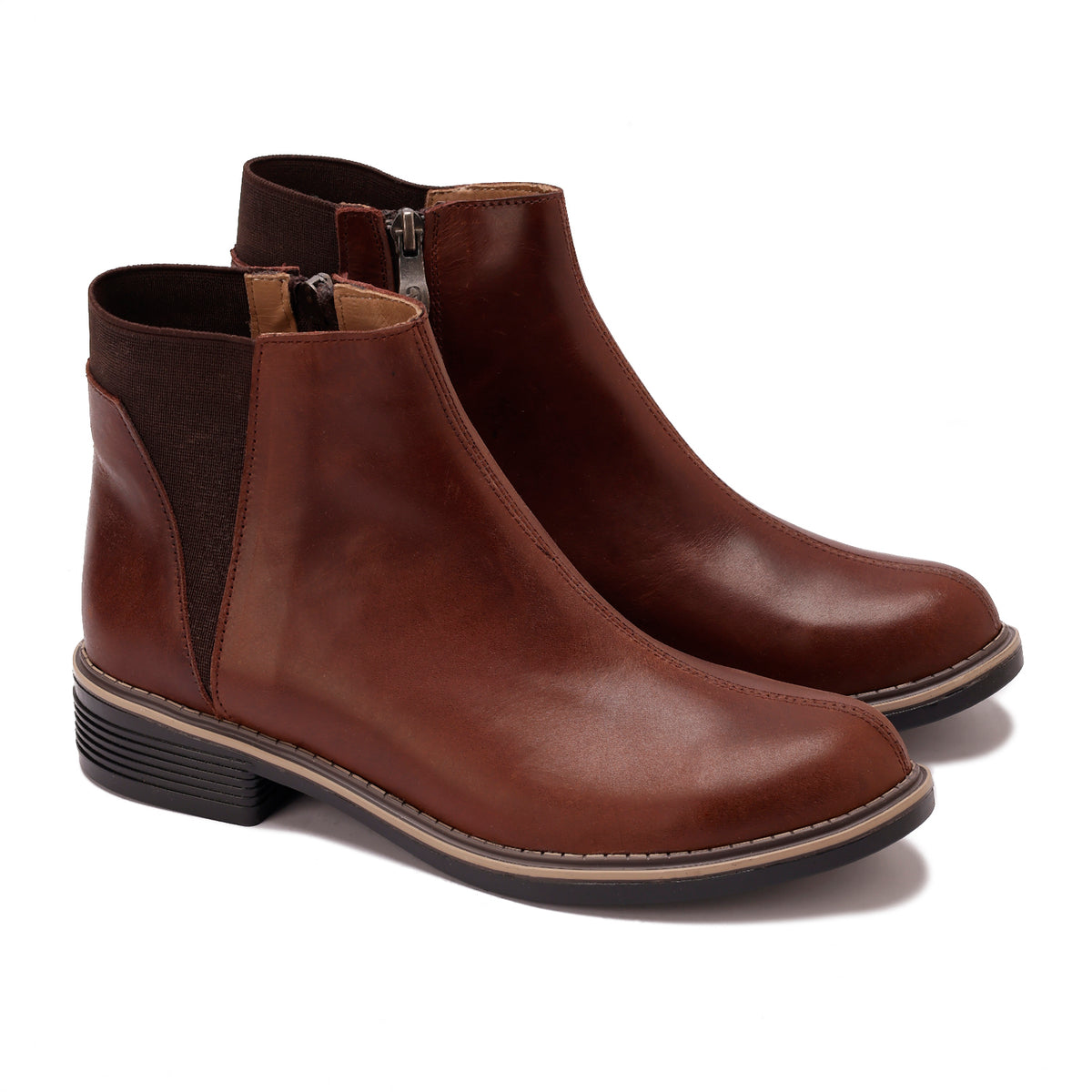 Classic Leather Ankle Boots