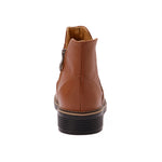 Tassel Ankle Leather Boots