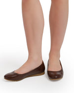 Leather Ballet Flats