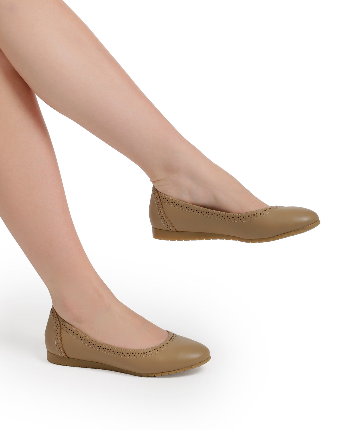 Leather Ballet Flats