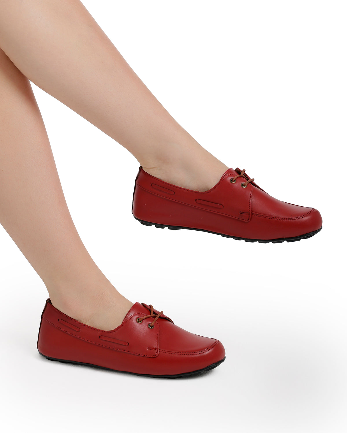 Leather Laced Loafers