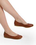 Leather Ballet Flats