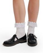 Leather Retro Flats