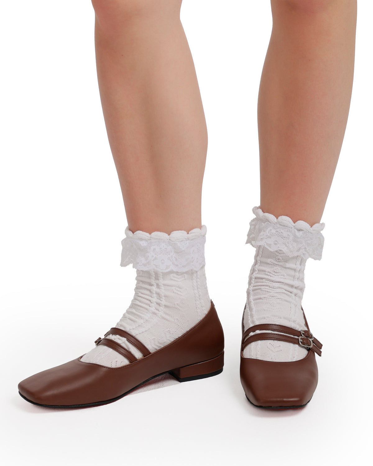 Double Strap Mary Jane Flats