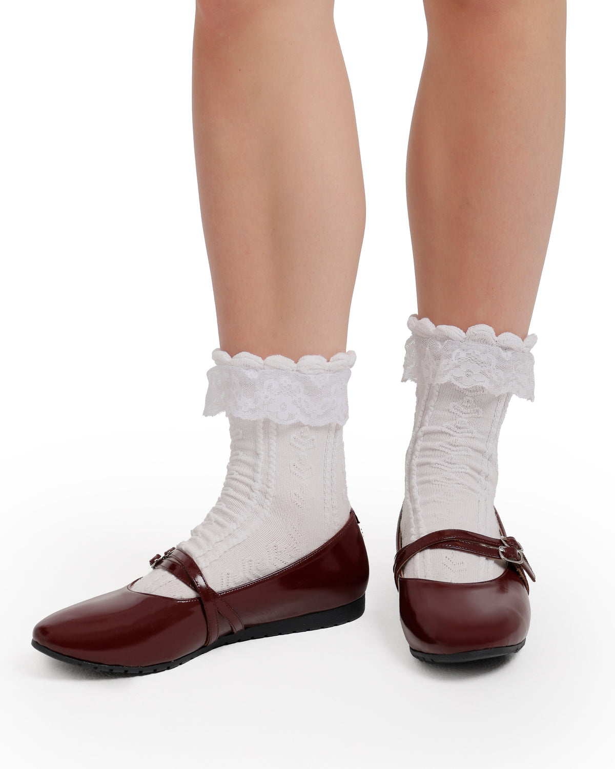 Double-Strap Ballet Flats