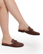 Leather Sabot