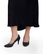Leather Heeled Pumps