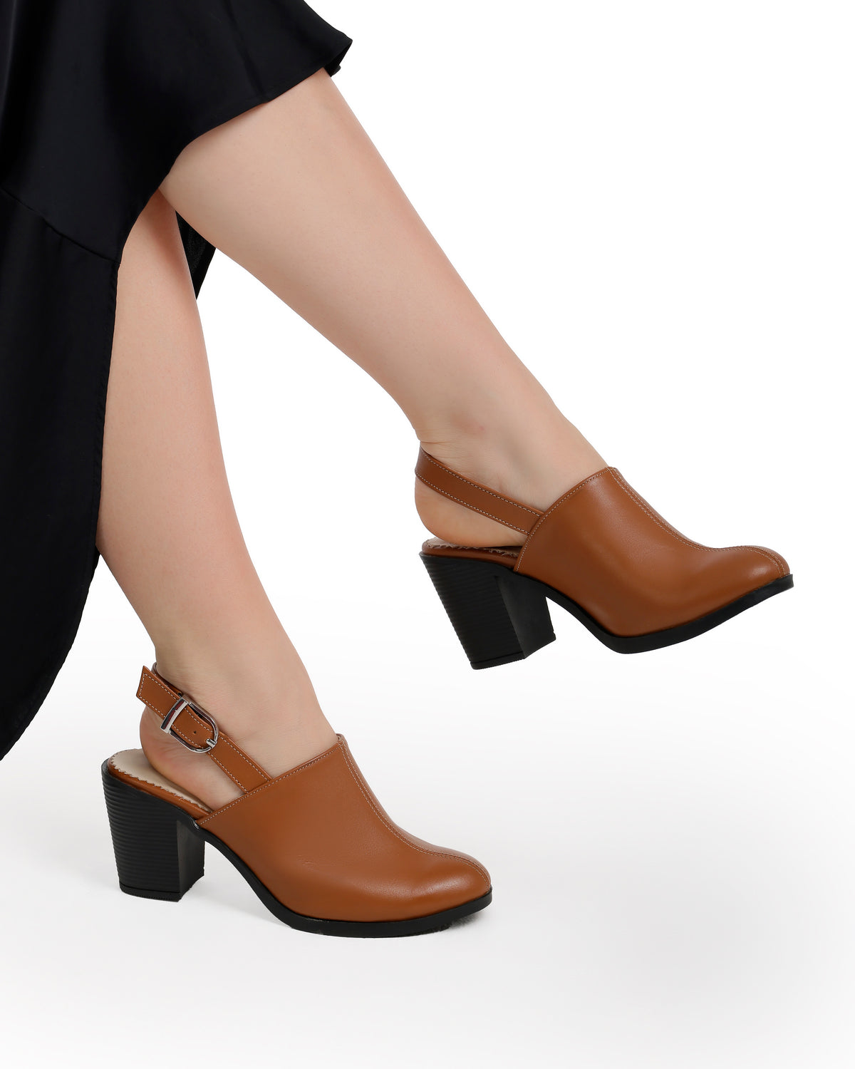 Block Heel Slingbacks