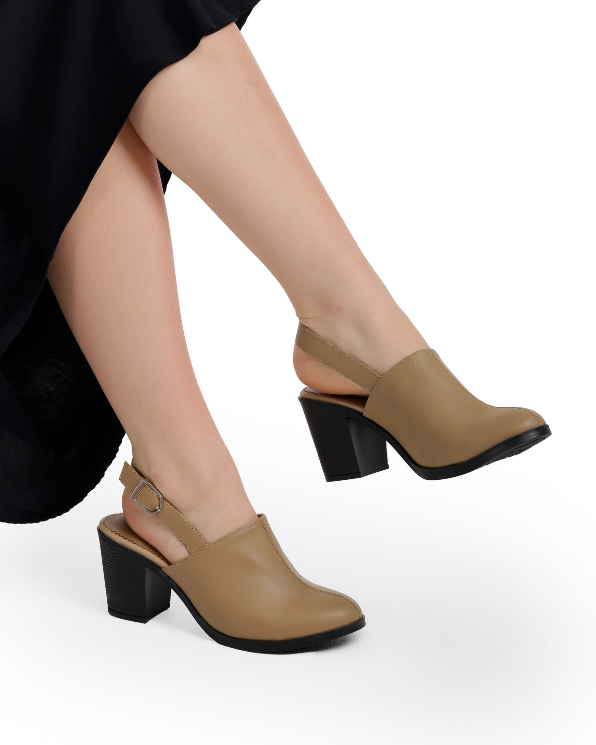Block Heel Slingbacks