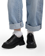 Chunky Platform Leather Shoes