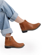 Classic Leather Ankle Boots