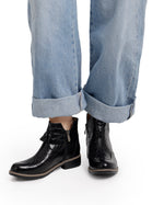 Tassel Ankle Leather Boots
