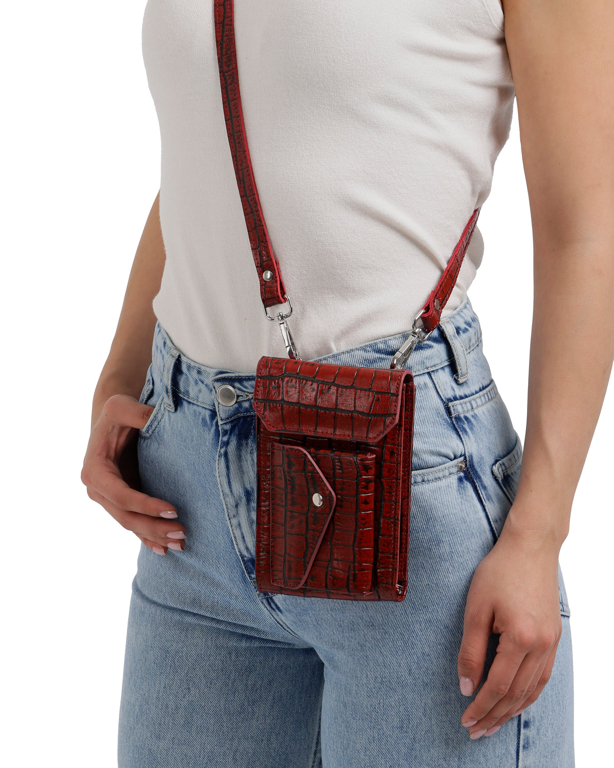 Compact Crossbody Phone Pouch