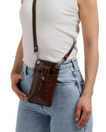 Compact crossbody pouch
