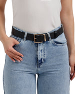 Statement Square Leather Belt