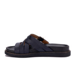Urban Buckle Cross Slide Slippers