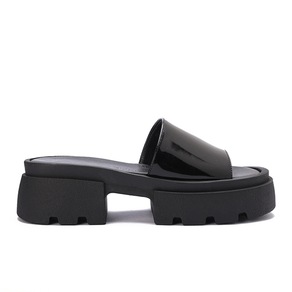 Chunky Platform Slide Sandals
