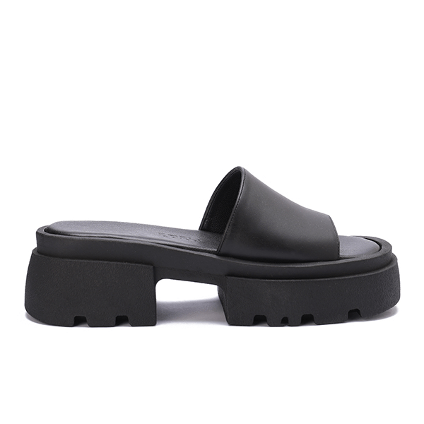Chunky Platform Slide Sandals