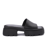 Chunky Platform Slide Sandals