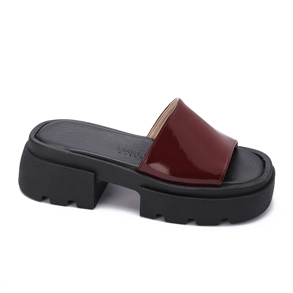 Chunky Platform Slide Sandals
