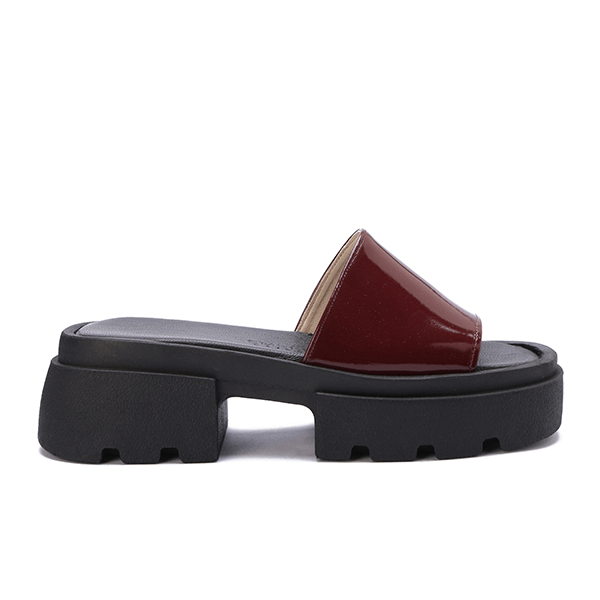 Chunky Platform Slide Sandals
