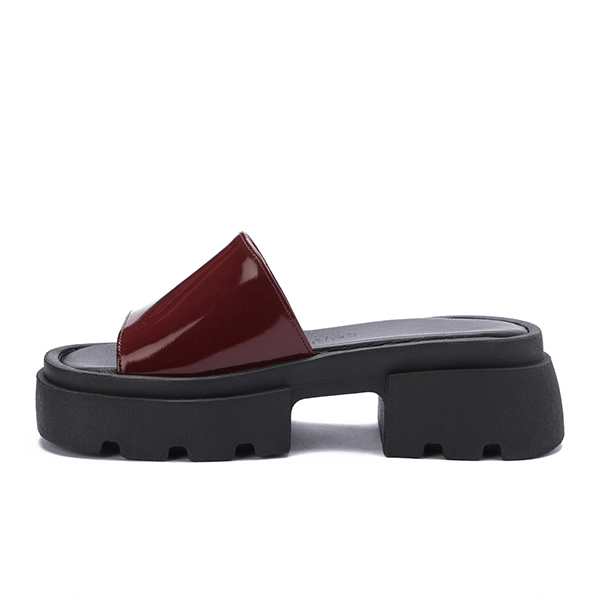 Chunky Platform Slide Sandals