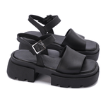 Chunky Buckle Sandals