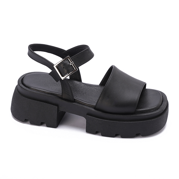 Chunky Buckle Sandals