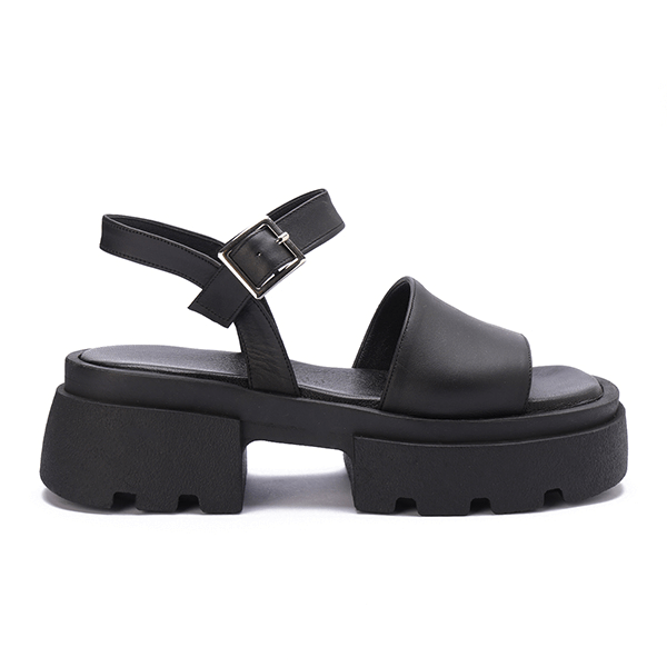 Chunky Buckle Sandals