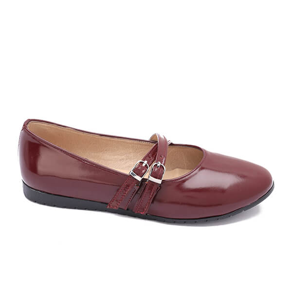 Double-Strap Ballet Flats