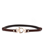 Elegant Adjustable Leather Belt