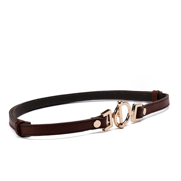Elegant Adjustable Leather Belt