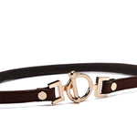 Elegant Adjustable Leather Belt