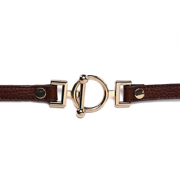 Elegant Adjustable Leather Belt