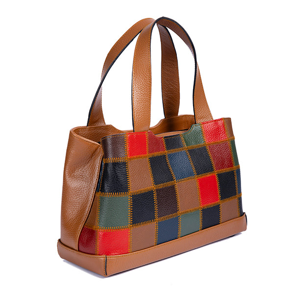Patched – Leather Handbag