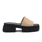 Chunky Platform Slide Sandals