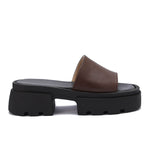 Chunky Platform Slide Sandals