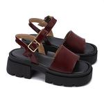 Chunky Buckle Sandals