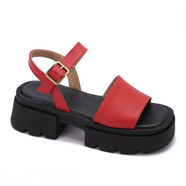 Chunky Buckle Sandals