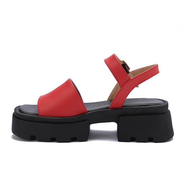 Chunky Buckle Sandals