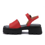 Chunky Buckle Sandals