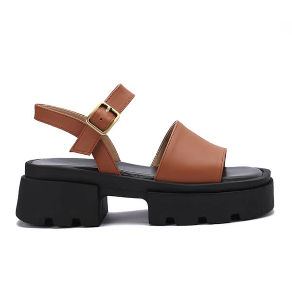 Chunky Buckle Sandals